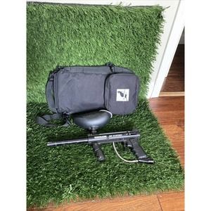 Tippmann 98 Custom Ultra Basic Paintball Marker Gun - Black. Hopper And Case!